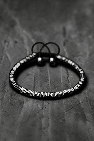 Atölye Olcay Eser Hematite Natural Men's Bracelet