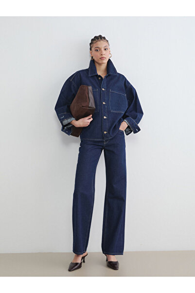 LC Waikiki Nevavm Wideleg Women's Jean Pants with a Difference
