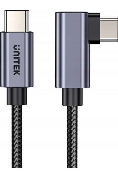 Unitek Cablu USB-C 90 °   PD100W 5m