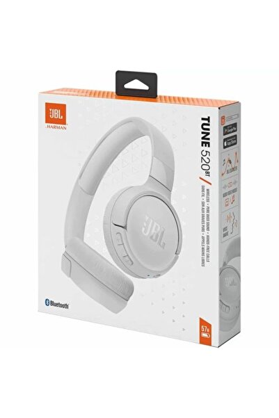 JBL Ασύρματα ακουστικά κεφαλής Bluetooth 5.3 Tune 520BT - λευκό