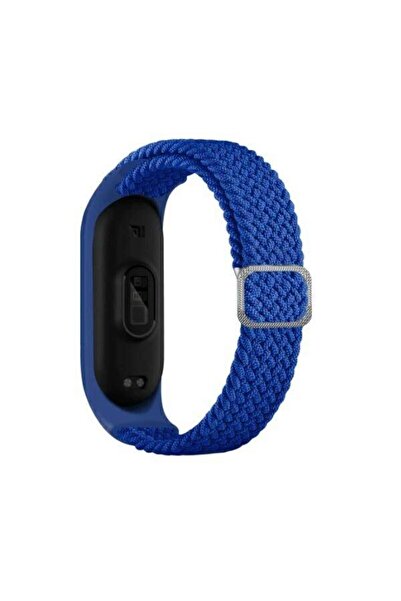 Beline Curea textilă Mi Band 7/6/5 Albastru/Albastru