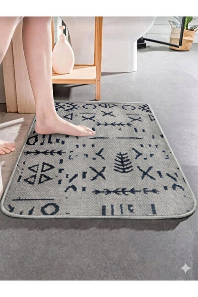 new colourse Αντιολισθητική βάση, Μονόχωρο μπάνιο 40x60 εκ., Χαλάκι νιπτήρα