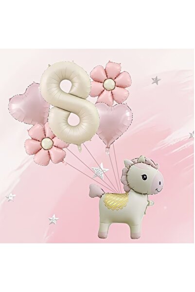 ÇITIPITISTORE Σετ γιορτής γενεθλίων με μπαλόνια από αλουμινόχαρτο με θέμα το ...