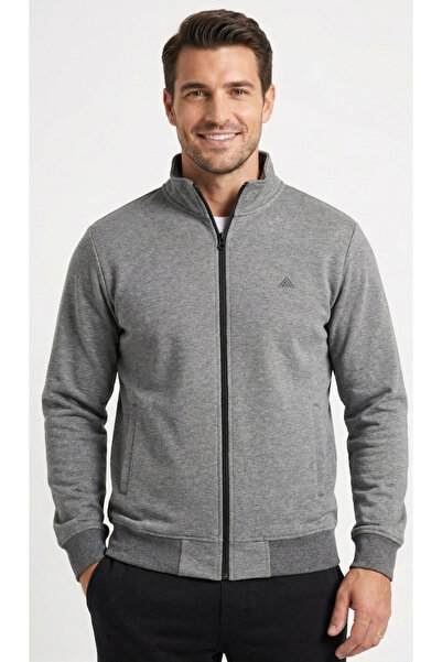just wear zt OVERSİZE RAHAT KESİM ÇİFT CEPLİ DİK YAKALI ÖNÜ FERMUARLI
