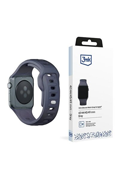 3MK Curea de ceas din silicon pentru Apple Watch 4/5/6/7/8/9/SE/Ultra 42/44/4...