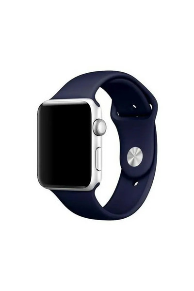 Mercury Curea de silicon pentru Apple Watch 38/40/41 mm albastru/marine
