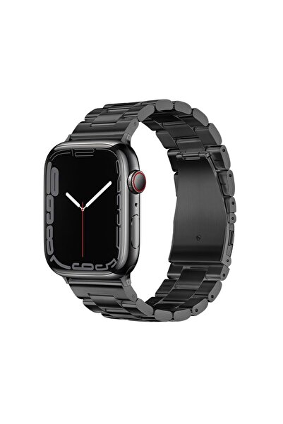 Forcell F-DESIGN FA10 curea pentru APPLE Watch 42 / 44 / 45 / 49 mm negru