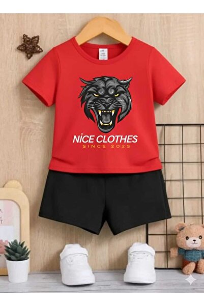 Nice Clothes ΚΑΛΟΚΑΙΡΙΝΟ ΠΑΙΔΙΚΟ ΣΕΤ ΜΠΛΟΥΖΑΚΙ-ΣΟΡΤΣ UNISEX (ΩΡΑΙΟ ΣΧΕΔΙΟ ΛΕΟ...