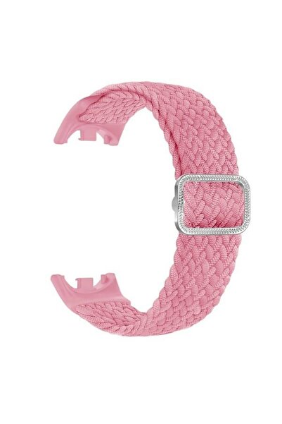 Beline Curea Mi Band 9/8 Nylon roz/roz