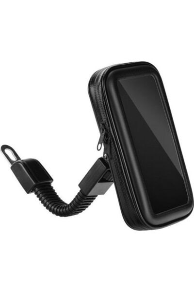 NO NAME Suport Bicicletă cu Husă 5.5-6.3 " Cm756 Impermeabil Negru/Negru