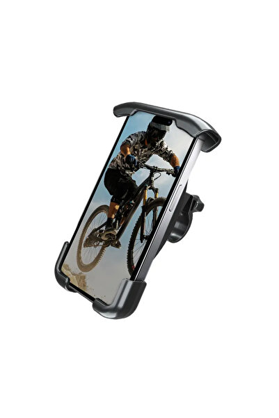 Crong Suport pasiv ENDURO pentru telefon mobil/smartphone, negru