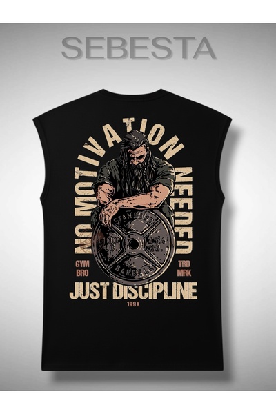 Sebesta Fashion Just Discipline Printed Cotton 0 Collar Premium Oversize Spor...