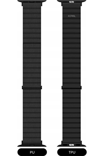 Jcpal Curea FlexDuo pentru Apple Watch 38/40/41 mm negru - Garanție de sigura...