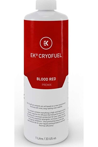 EK Water Blocks EK-CryoFuel Blood Red (Premix 1000mL) (rot, 1 Liter)