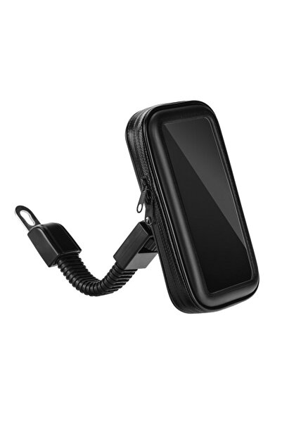 NO NAME Suport motocicletă/scuter pentru telefon, impermeabil, 4,8 " - 5,5 " ...