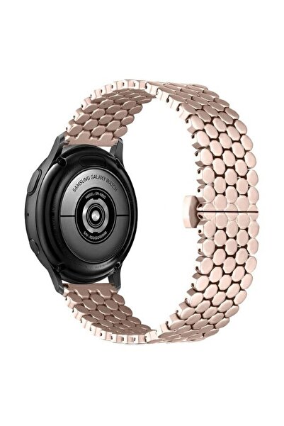 Beline Brățară de ceas 20MM metalică tip fagure, auriu roz / ROSEGOLD, tip cutie
