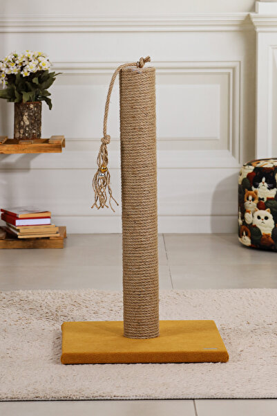 Ahşap Kedi Tırmalama Tahtası 45 cm