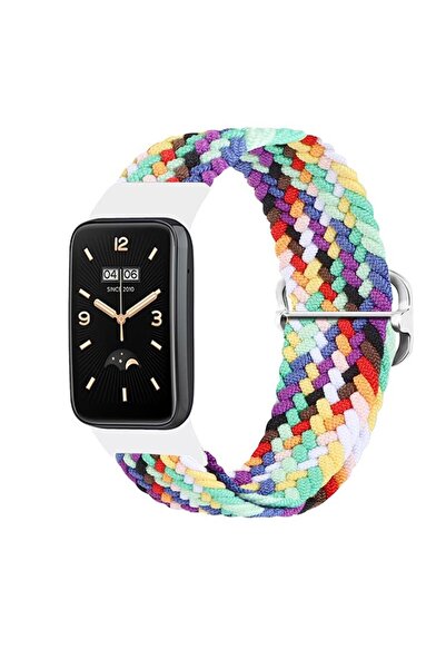Other Curea împletită Mi Band 7 Pro/M7 Pro (6), Curcubeu/Geantă de mână