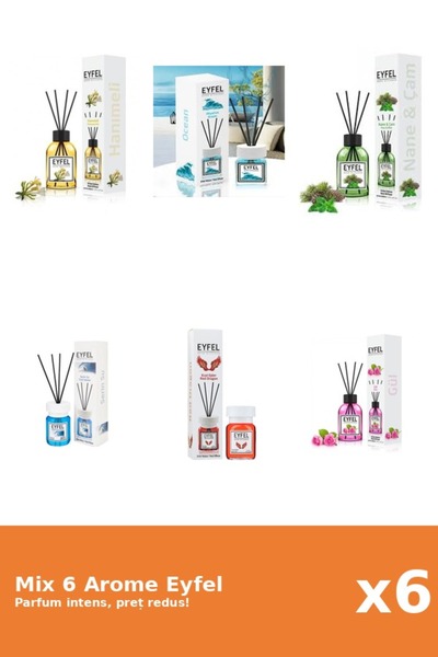 Eyfel Set 6 Mix Variat: 6 arome