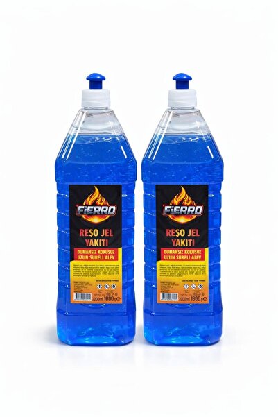 Fierro2lt 2’liReşo Jel Yakıt – Kokusuz Uzun Süre Yanan Chafing Fuel