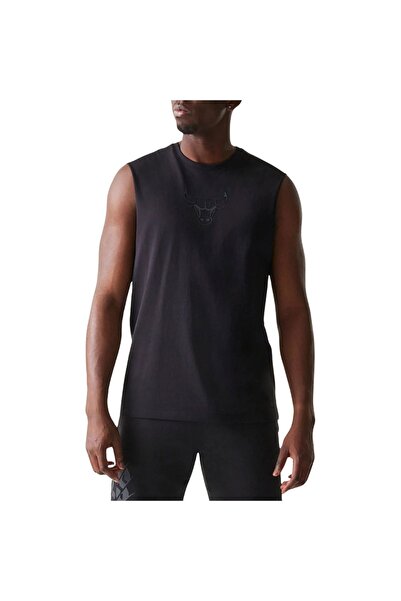 NEW ERA NBA ΣΙΚΑΓΚΟ ΜΠΟΥΛΣ ΑΜΑΝΙΚΗ ΦΑΝΕΛΑ ΜΑΥΡΗ XL