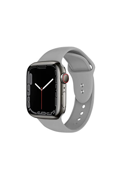 Crong Curea lichidă pentru Apple Watch 44/45/46/49 mm (gri)