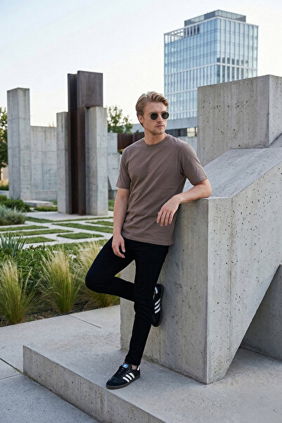 Buratti Βαμβακερό T-shirt με κοντό μανίκι και λαιμόκοψη ποδηλάτου Ανδρικό T-s...