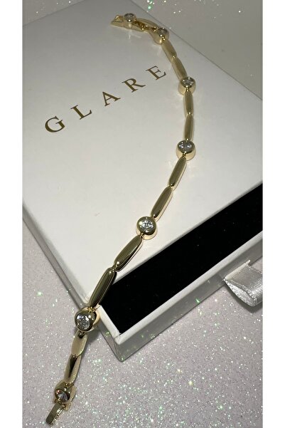 GLARE JEWELRY CO سوار من الفولاذ المقاوم للصدأ من Xuping بتفاصيل حجر الزركون ...
