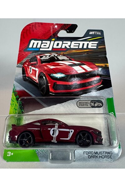 Majorette Premium Racing Ford Mustang Dark Horse 1:64 Ölçek Model Araba