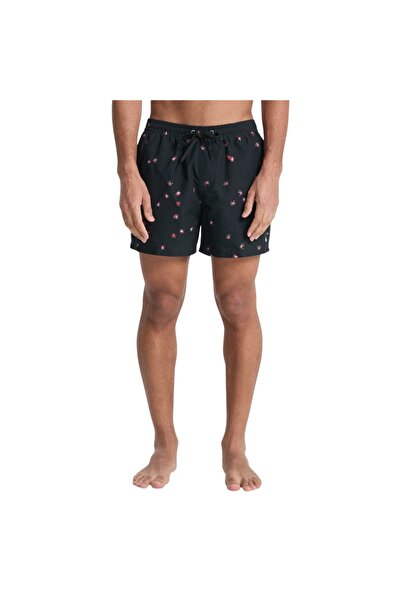 Quiksilver ΚΑΘΗΜΕΡΙΝΟ ΣΟΡΤΣ ΚΟΛΥΜΒΗΣΗΣ ΜΕ ΣΤΑΜΠΑ 15 BLK FALLEN BL L