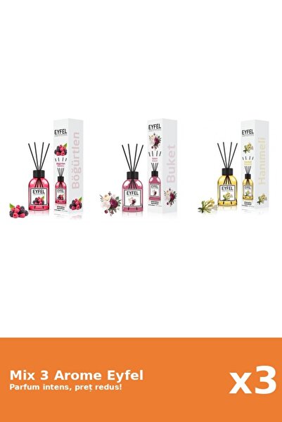 Eyfel Set 3 Mix Eyfel: 1x Bouquet, 1x Fructe De Padure, 1x Mana Maicii Domnului