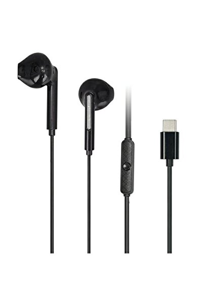 AWEI PC-7T USB-C căști intraauriculare cu fir de 1.2m, negre