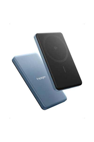 Spigen Essential MagSafe Power Bank 5000mAh 22.5W Qi2 Navy Blue