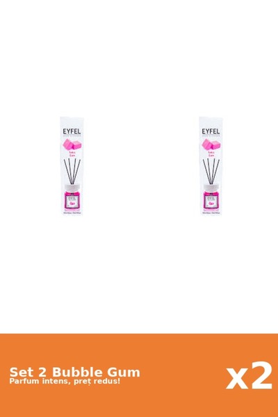 Eyfel Set 2 Odorizant Bubble Gum, 120 ml
