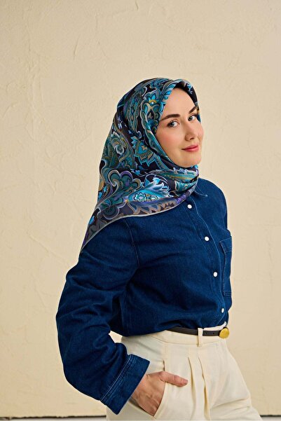 Silk Home Μεταξωτό μαντήλι τουίλ 11504-20