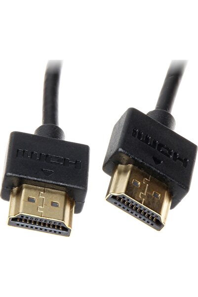 NO NAME Cablu HDMI - HDMI 0.5m negru (HDMI-0.5/SLIM)