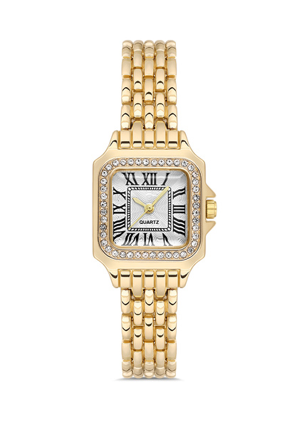 Ticarto Women's Square Stone Minimal Wristwatch Tctsr008105S0527