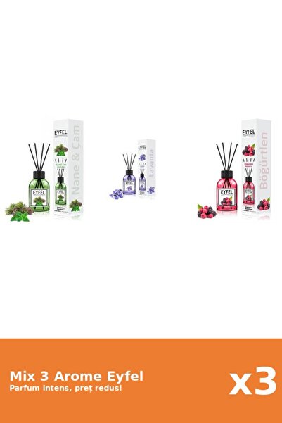 Eyfel Set 3 Mix Eyfel: 1x Fructe De Padure, 1x Lavanda, 1x Pin Si Menta