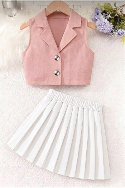 shop Girl's Woven 2-Piece Combination with Snap Closure