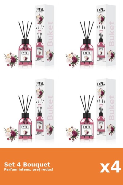 Eyfel Set 4 Odorizant Bouquet, 120 ml