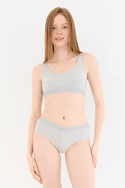 Naphor Touch Gri Boyshort Külot