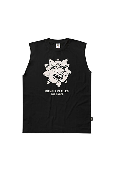 The Dudes I FLAILED ΚΛΑΣΙΚΟ ΑΣΤΑΡΙΔΑΙΟ ΦΑΝΕΛΑΚΙ ΜΑΥΡΟ ΜΕΓΕΘΟΣ Μ