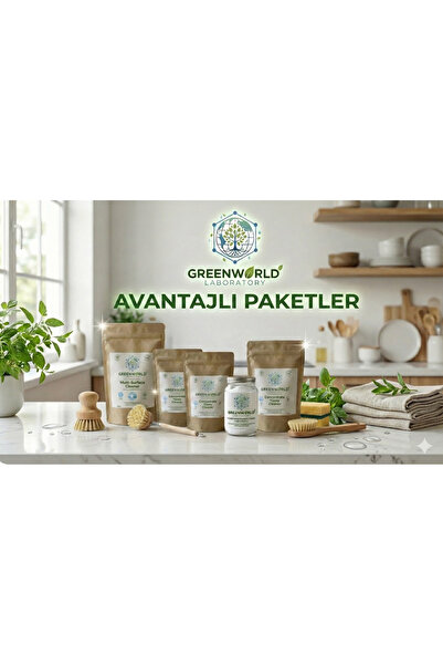 Greenworldlaboratory Temizlik Ürünleri Deneme Seti-midi