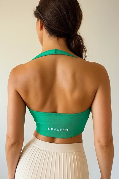 exalted hawk حمالة صدر رياضية خضراء للنساء من EXALTED