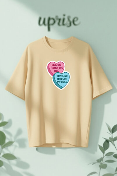 Vordevia Μπλουζάκι από βαμβάκι με στάμπα  "Όλα τα Πράγματα που Έκανε η Ροζέλα...