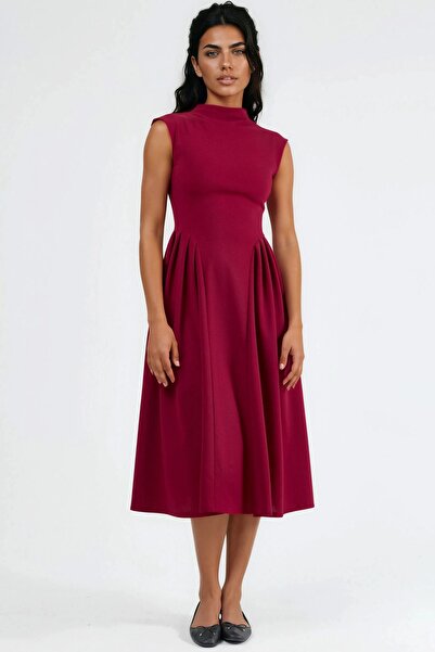 Hiccup BUSEM Φόρεμα μίντι με υφή και πάνελ