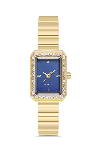 Ticarto Women's Rectangular Stone Wristwatch Tctsr008610S0578