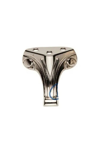 Epilons Fashion Wooden Chest Leg, Box Foot 4.5 cm - Nickel, 50 Pieces