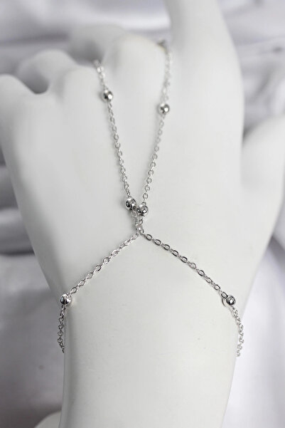 My Reality Fashion 316L Steel Silver Color Ball Chain Women's Necklace