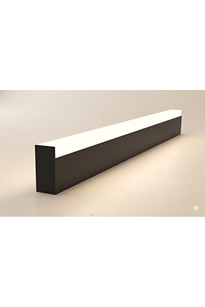 YURDUGÜL 100 cm Lineer LED Sarkıt Armatür 3000K Günışığı Siyah Kasa Kademeli ...